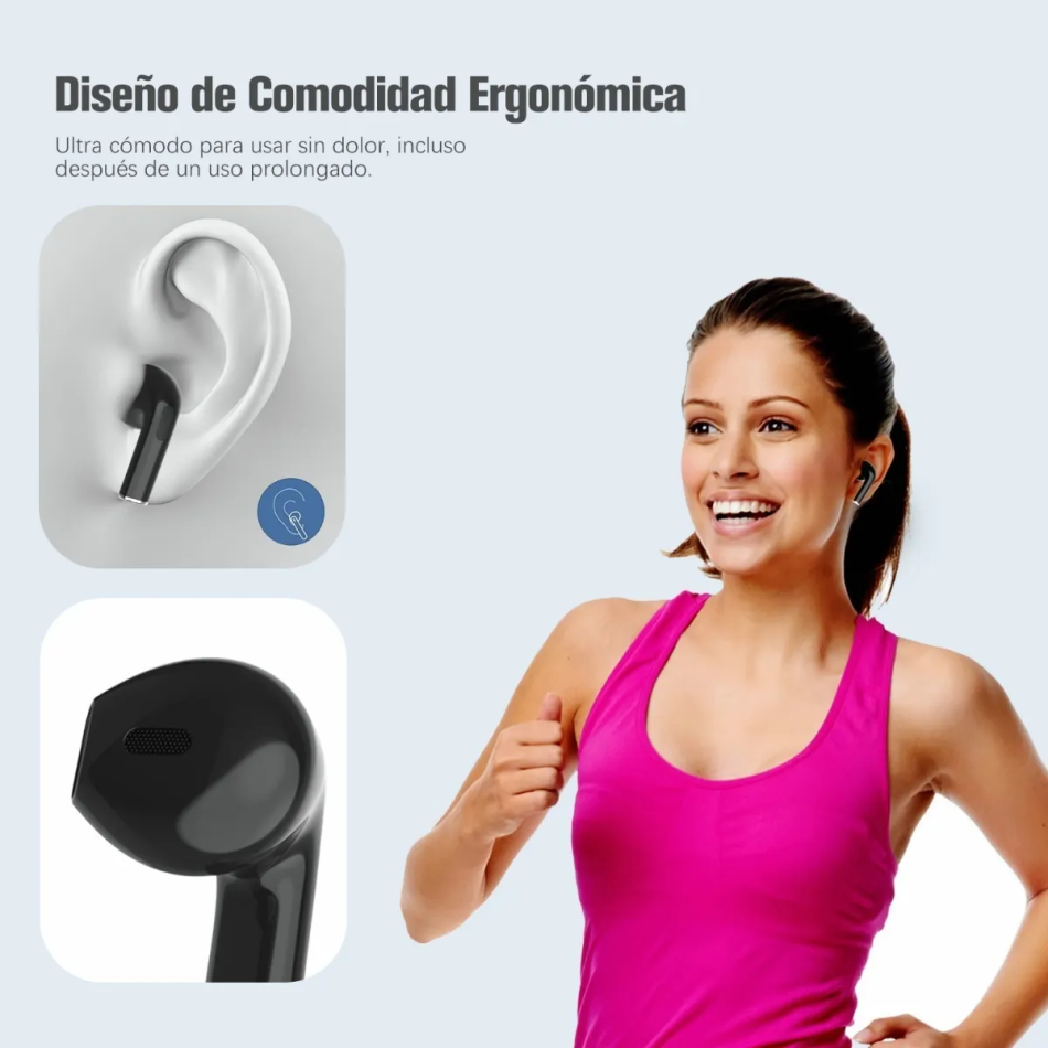 1hora Auriculares Inalámbricos BT AUT119