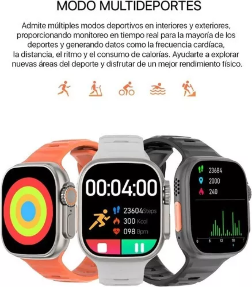 Reloj Inteligente SmartWatch T800 Ultra