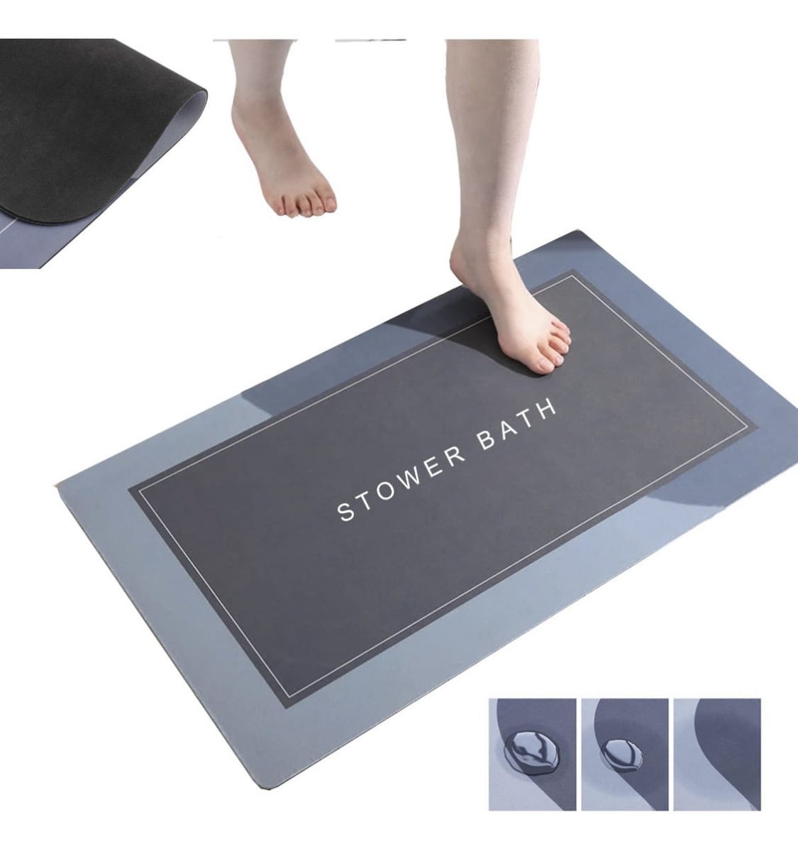 Tapete Super Absorbente de pies