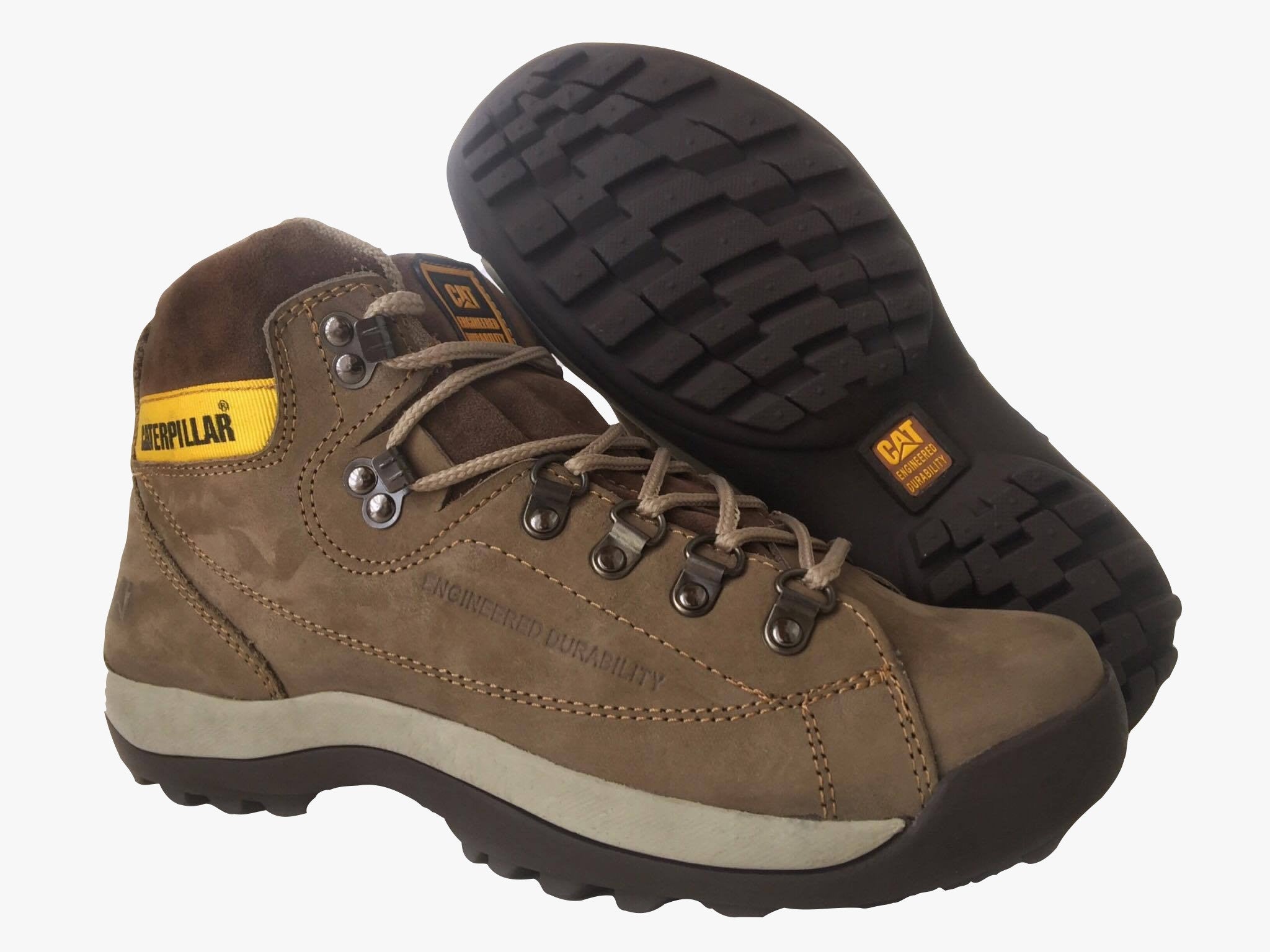 Bota CAT Alaska Sin puntera Beige