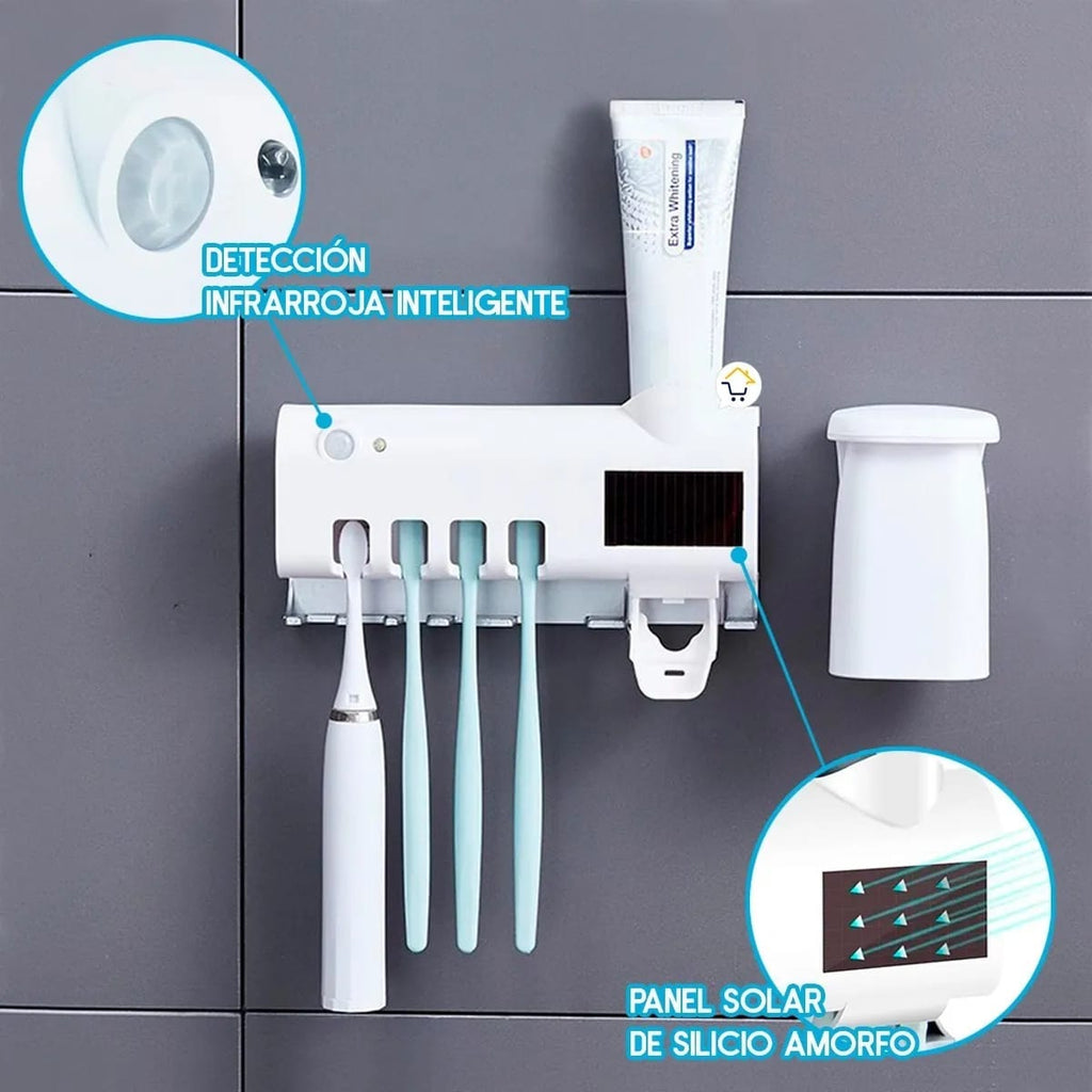 Porta Cepillos Uv Esterilizador