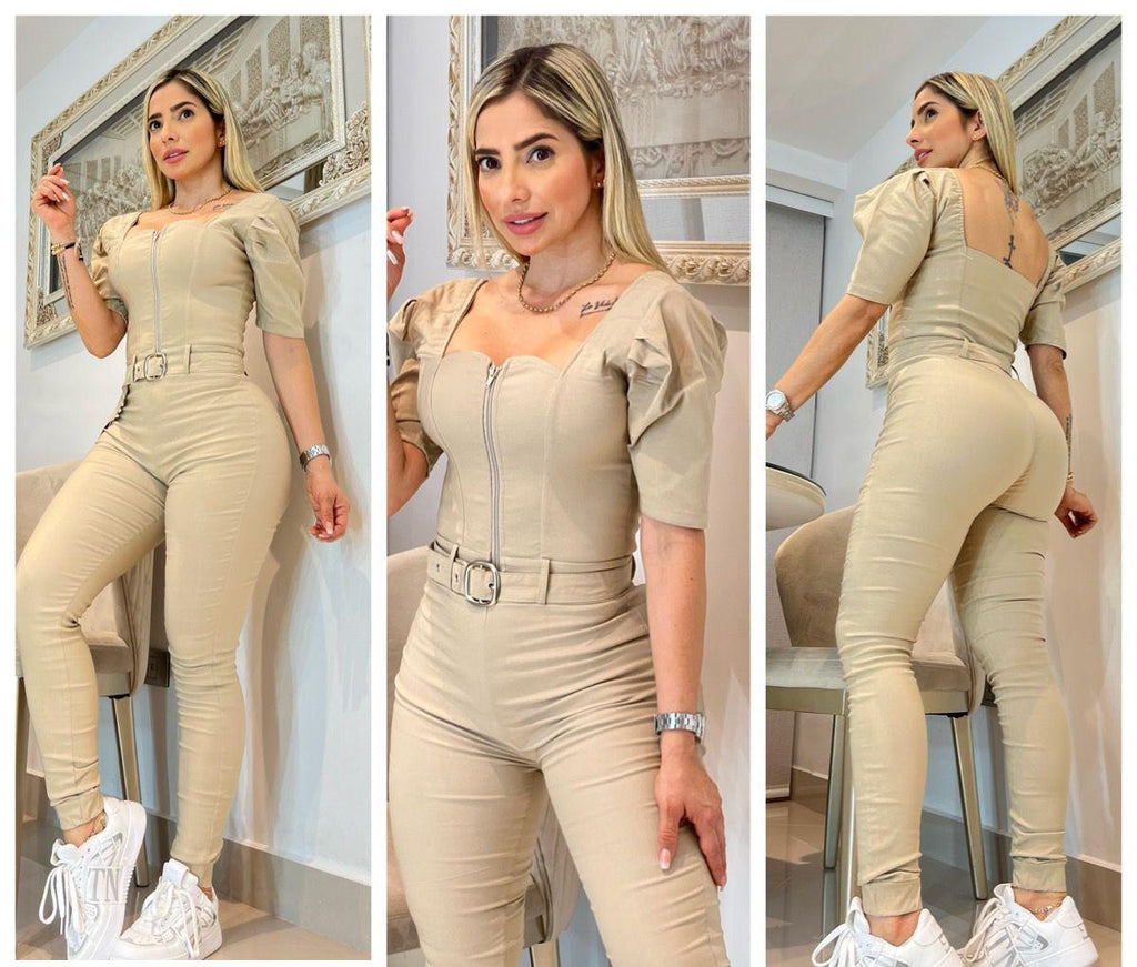 Enterizo manga bombacha 2104