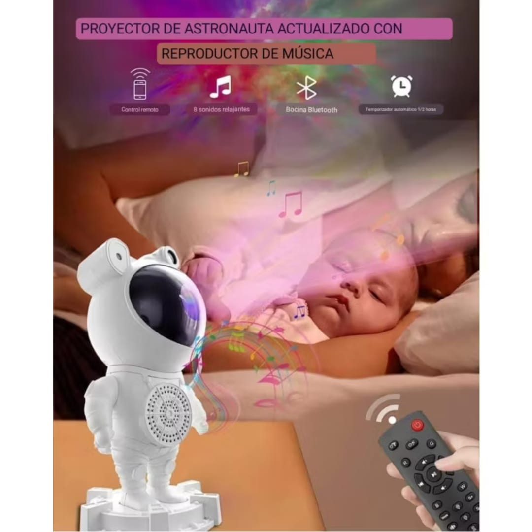 Proyector Astronauta Bluetooth