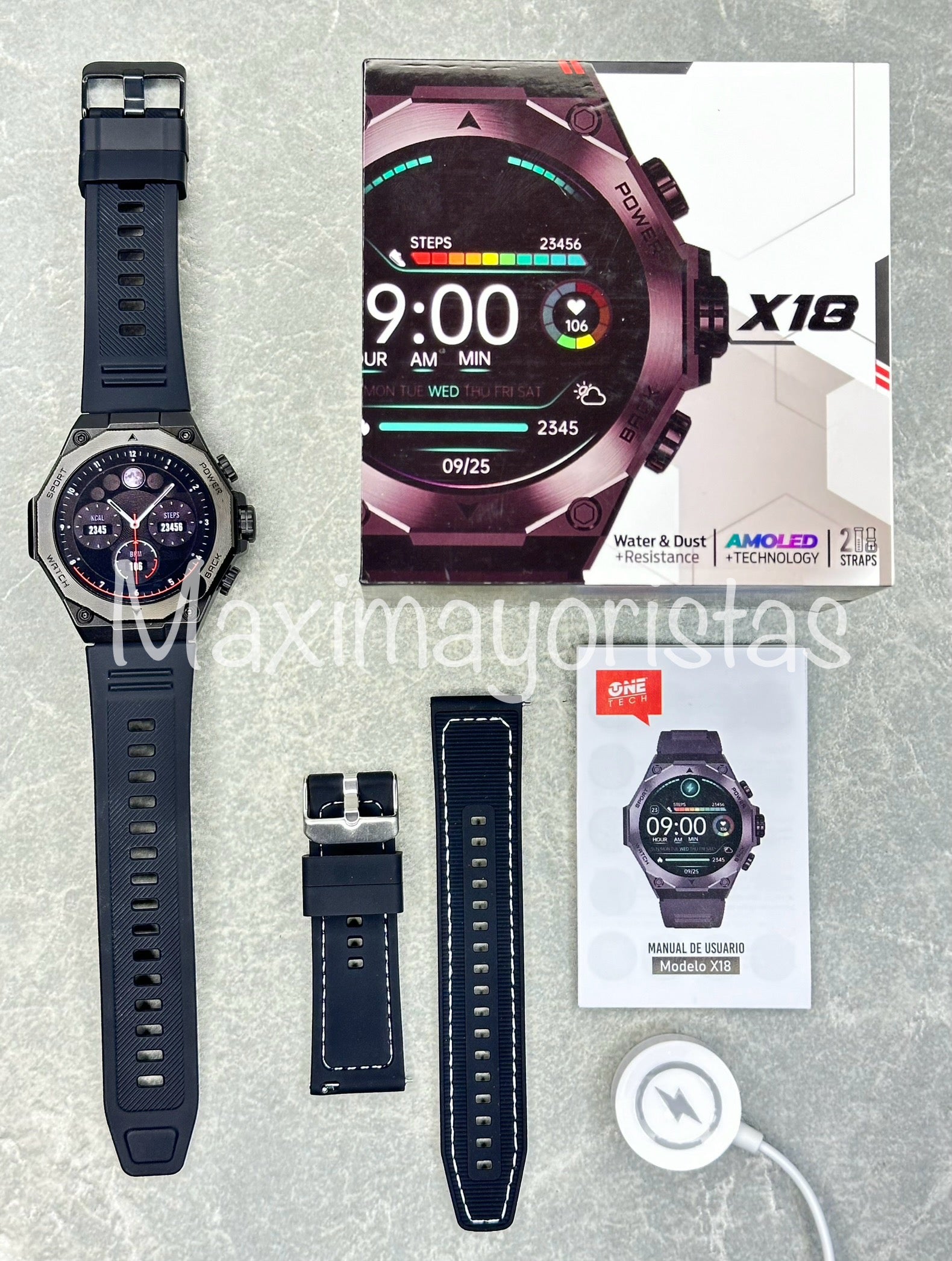 Reloj smartwatch Onetech X18 Sumergible