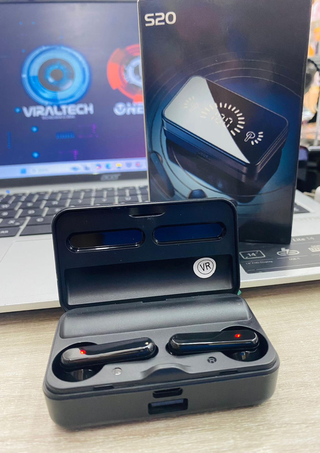 AURICULARES PREMIUM MIRROR S20Q