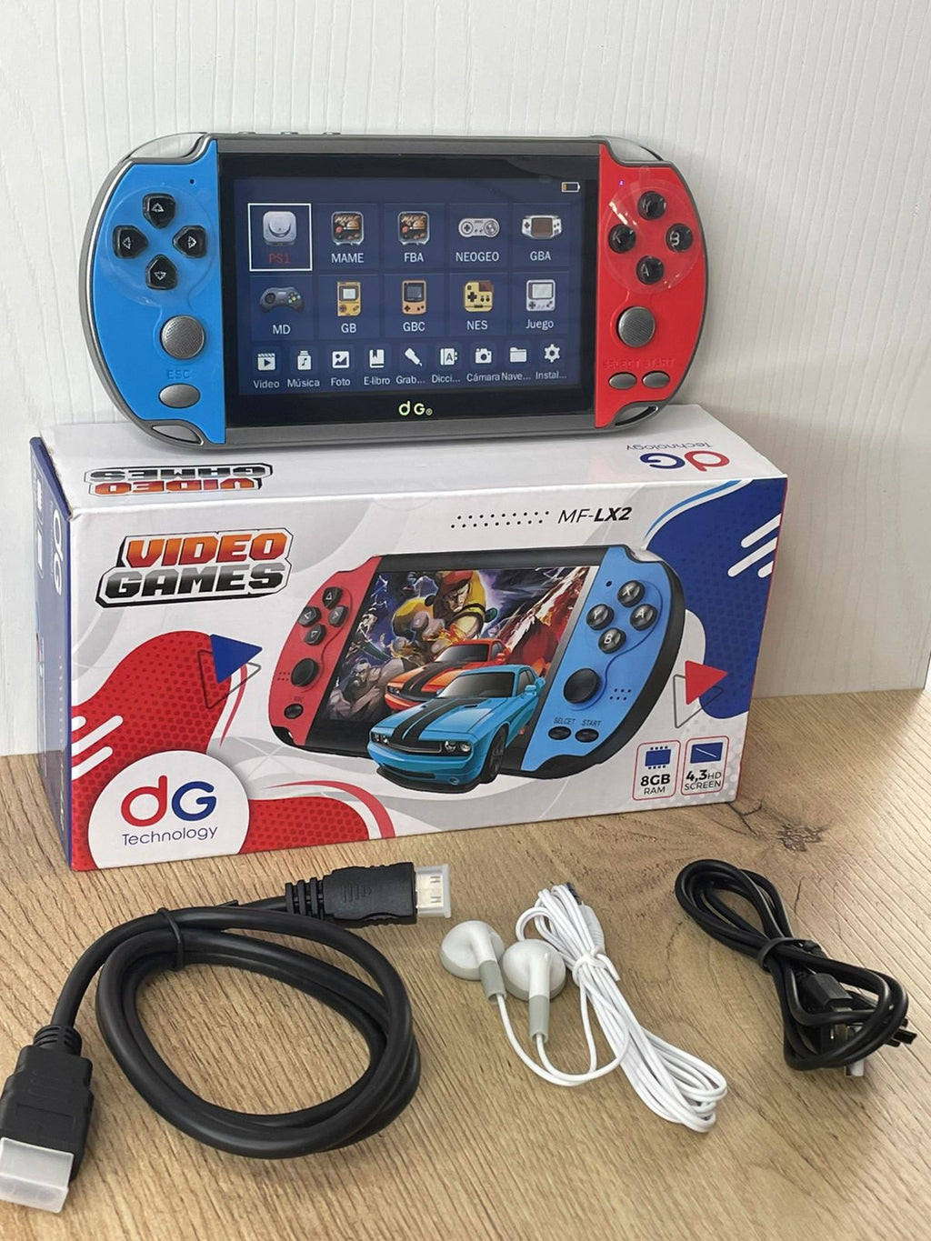 CONSOLA DE JUEGOS PORTÁTIL X7 Plus