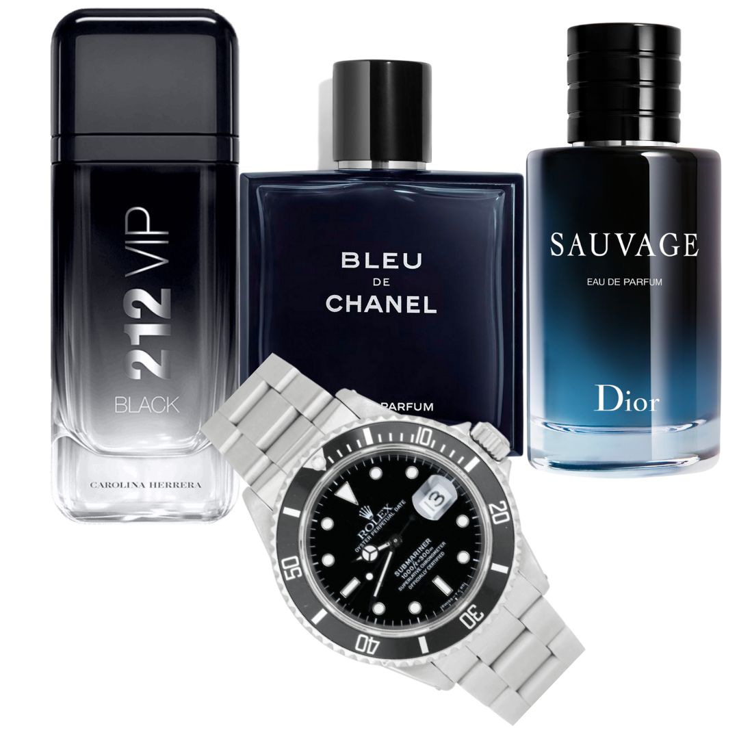 SAUVAGE+BLEU+VIPBLACK+ROLEX SUBMARINER
