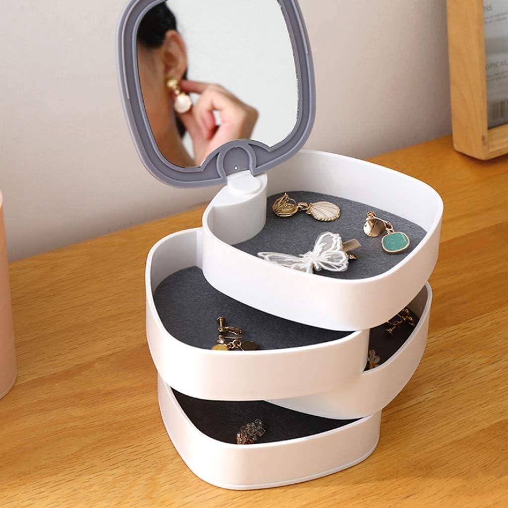 JOYERO ORGANIZADOR  PEQUEÑO CON ESPEJO
