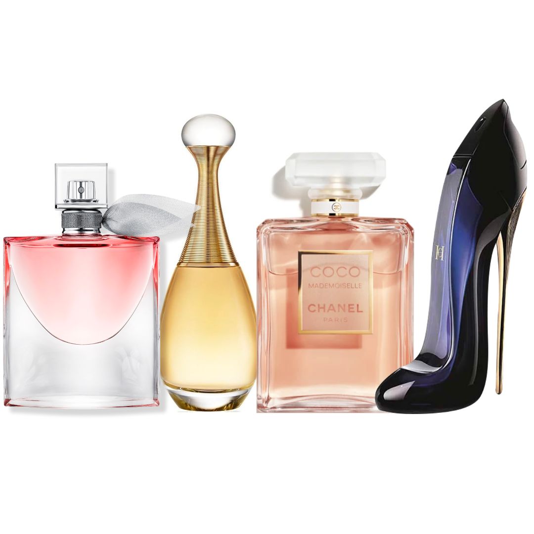 4PERFUMES(VIDABELLA+JADOR+COCO+GOODGIRL)