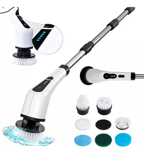 Cepillo de Limpieza Eléctrico Portátil Multiusos 9 En 1 Para El Hogar.